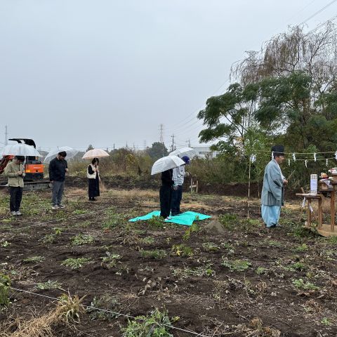 【現場レポート】Ｔ様邸地鎮祭が執り行われました！ アイキャッチ画像